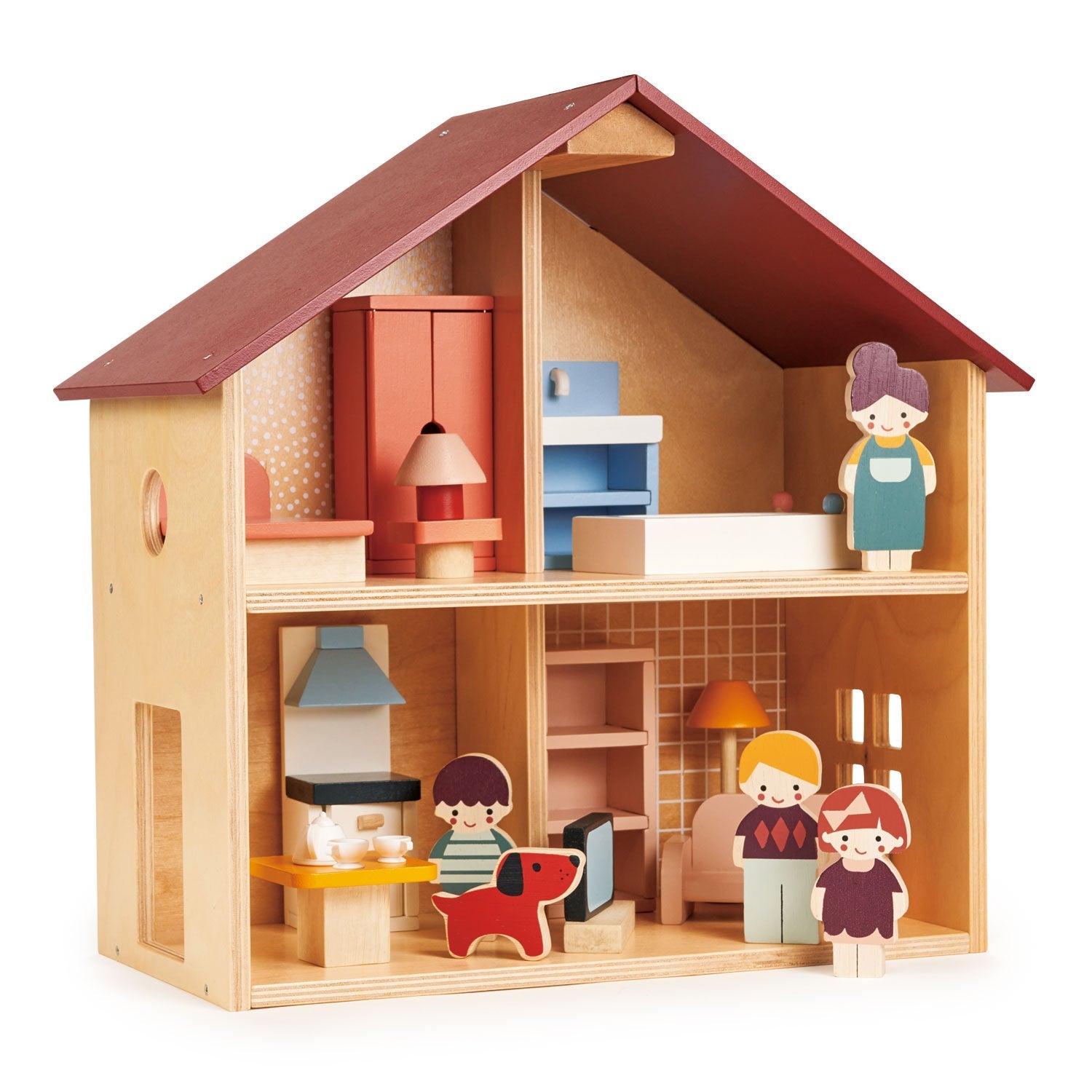 Doll house made of wood online