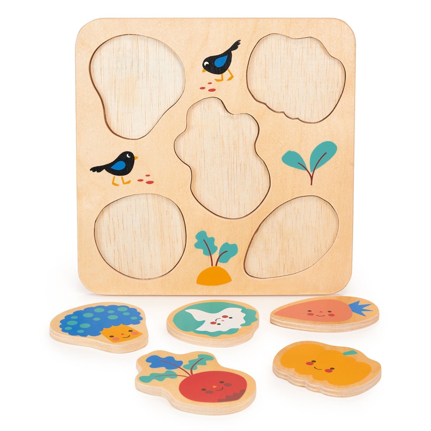 Puzzle Bundle - Mentari - Sustainable Wooden Toys Made in Indonesia - Eco-Friendly Play