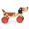 Ride On Puppy - Mentari - Sustainable Wooden Toys Made in Indonesia - Eco-Friendly Play