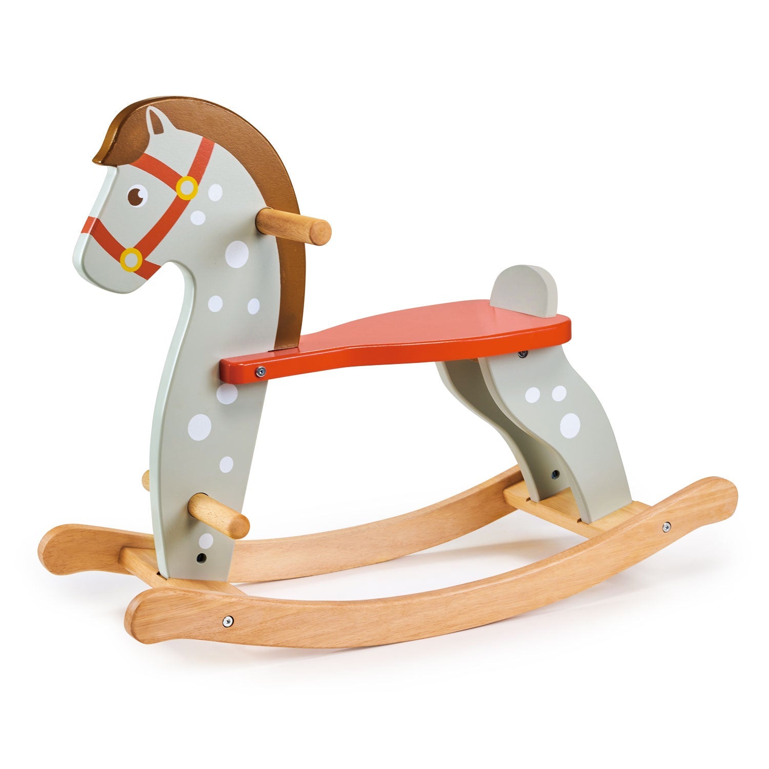 Rocking Horse - Mentari - Sustainable Wooden Toys Made in Indonesia - Eco-Friendly Play