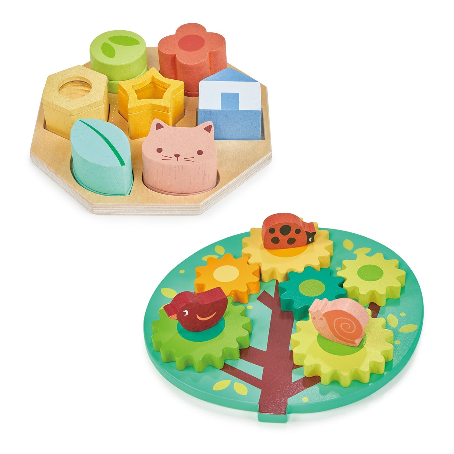 Sensory Bundle - Mentari - Sustainable Wooden Toys Made in Indonesia - Eco-Friendly Play