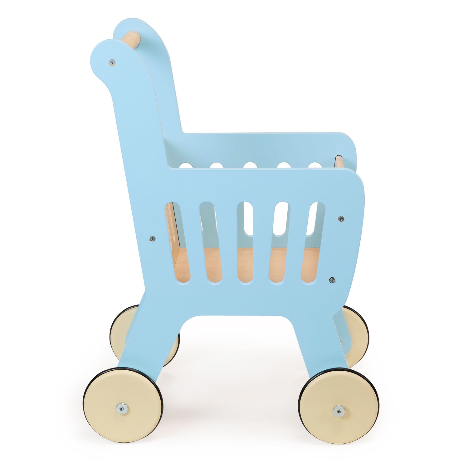 Shopping Cart - Mentari - Sustainable Wooden Toys Made in Indonesia - Eco-Friendly Play