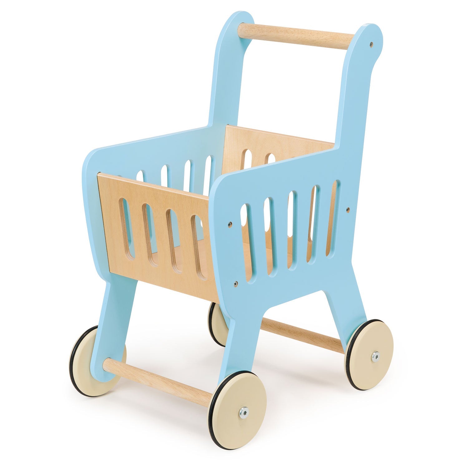 Shopping Cart - Mentari - Sustainable Wooden Toys Made in Indonesia - Eco-Friendly Play