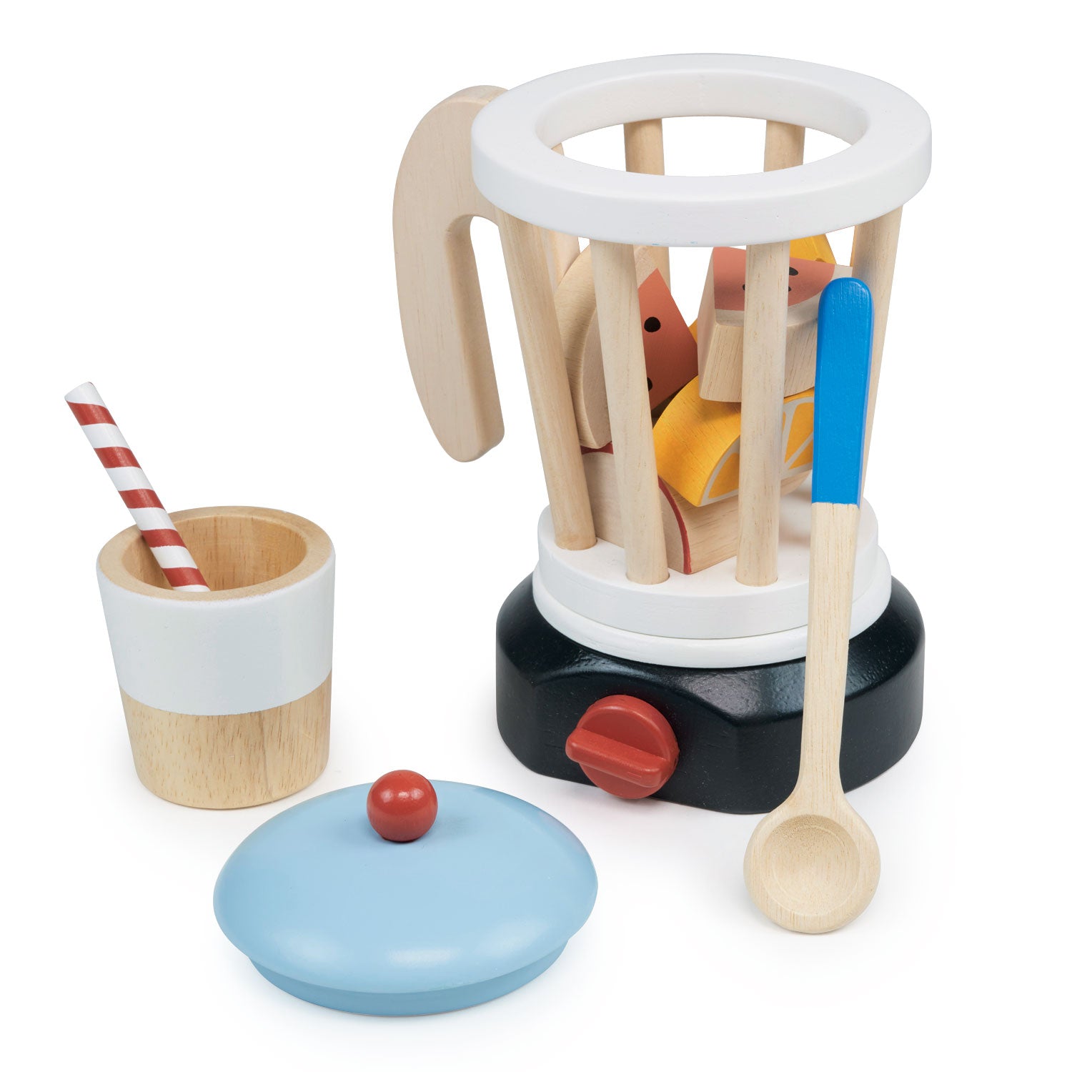 Smoothie Maker - Mentari - Sustainable Wooden Toys Made in Indonesia - Eco-Friendly Play