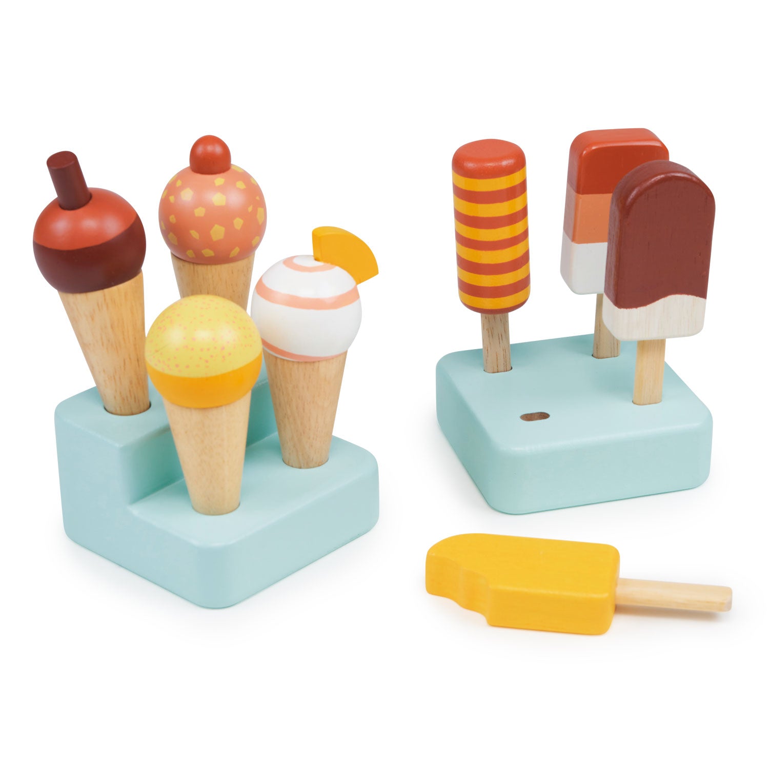 Wooden Ice Cream Stand Toy for Kids — Age 2+ | Mentari