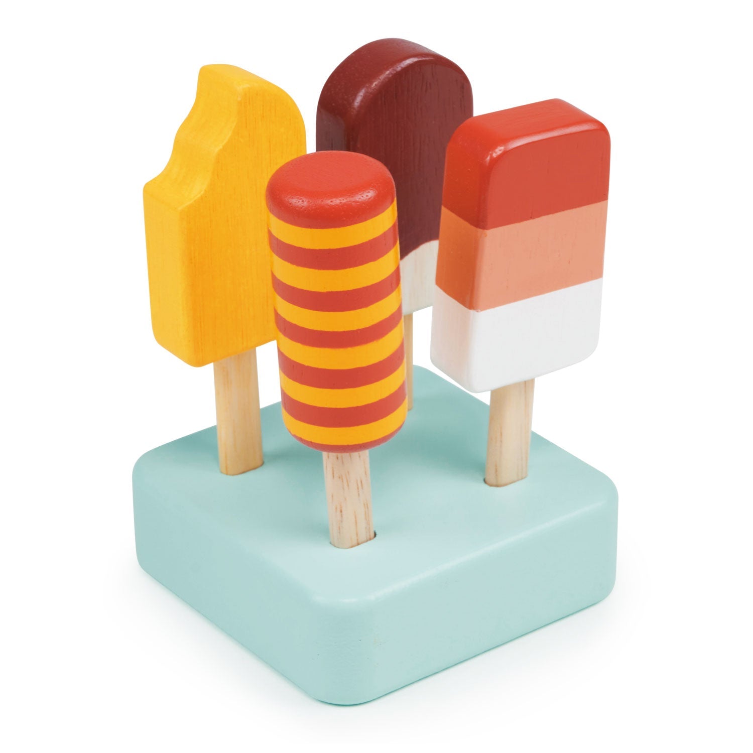 Sunny Ice Lolly Stand - Mentari - Sustainable Wooden Toys Made in Indonesia - Eco-Friendly Play