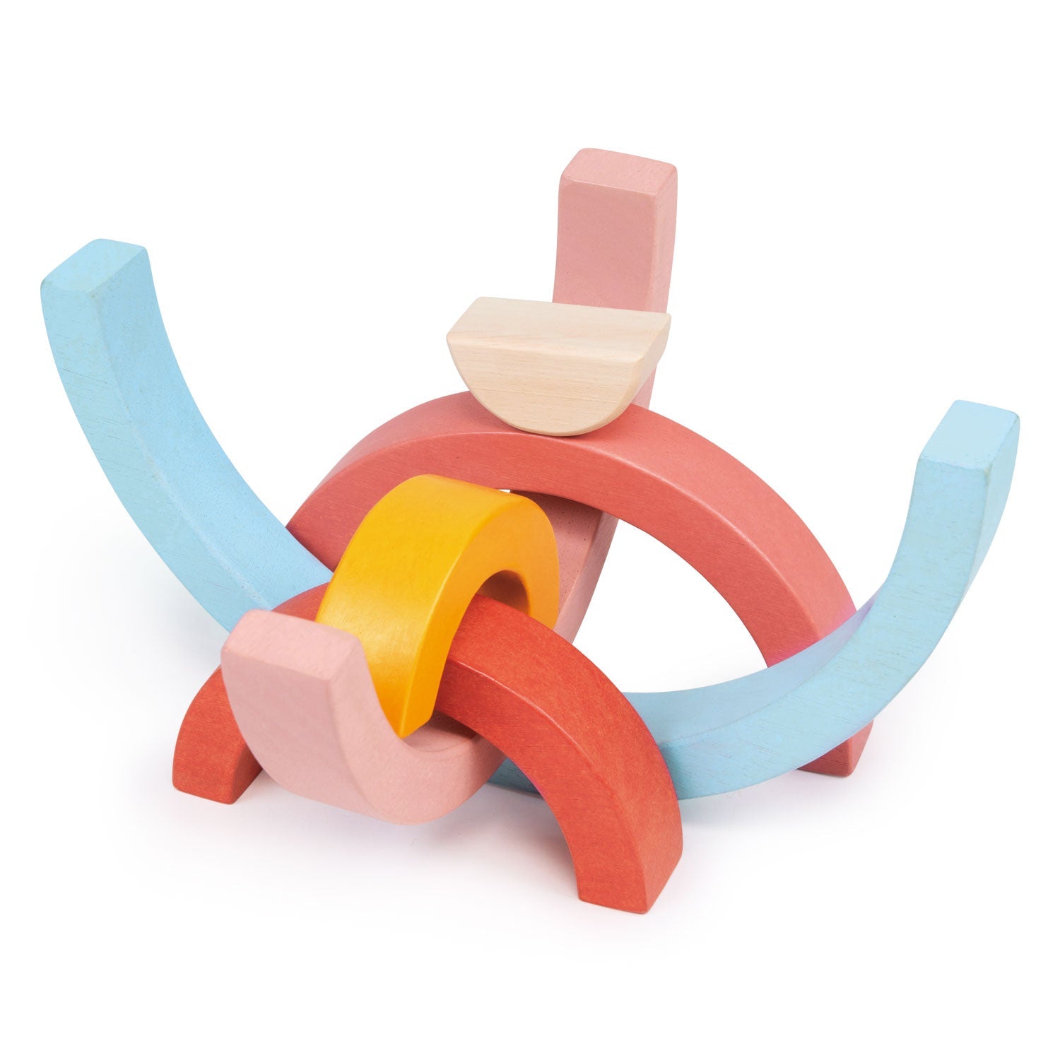 Sunset Tunnel - Mentari - Sustainable Wooden Toys Made in Indonesia - Eco-Friendly Play