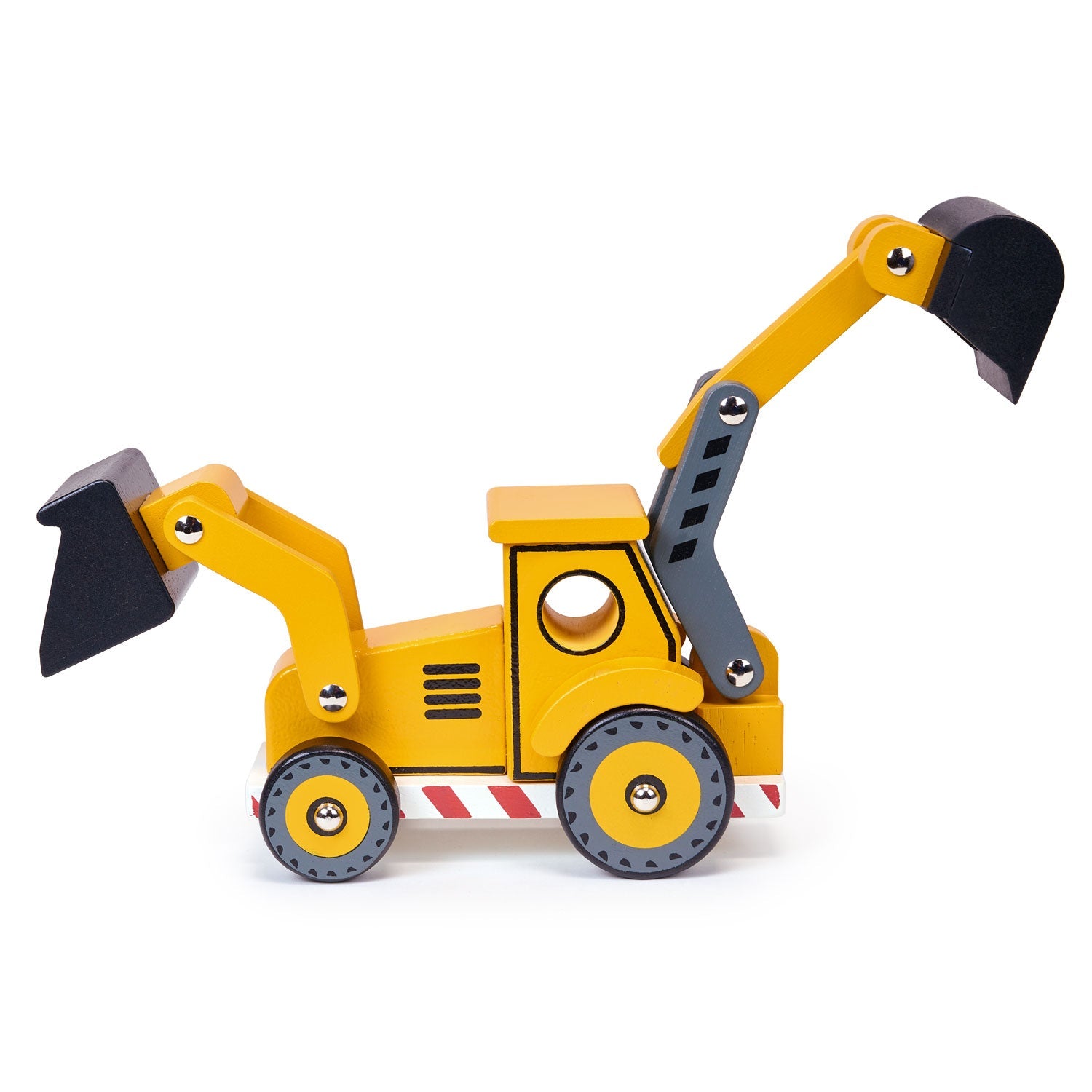 The Backhoe - Mentari - Sustainable Wooden Toys Made in Indonesia - Eco-Friendly Play