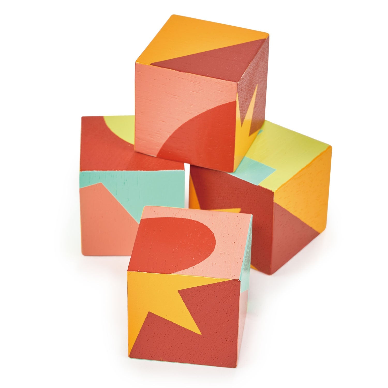 Toy Colour Blocks - Mentari - Sustainable Wooden Toys Made in Indonesia - Eco-Friendly Play