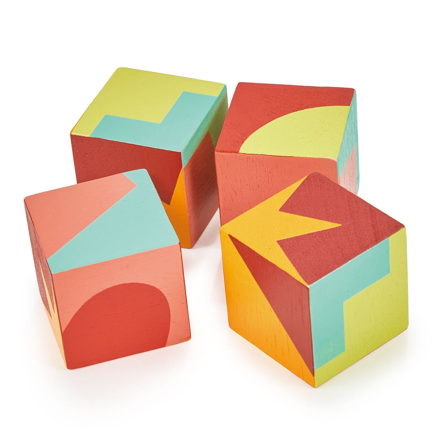 Toy Colour Blocks - Mentari - Sustainable Wooden Toys Made in Indonesia - Eco-Friendly Play