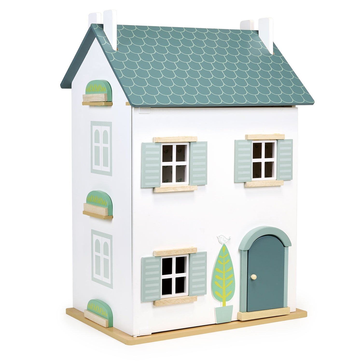 Willow Dollhouse - Mentari - Sustainable Wooden Toys Made in Indonesia - Eco-Friendly Play