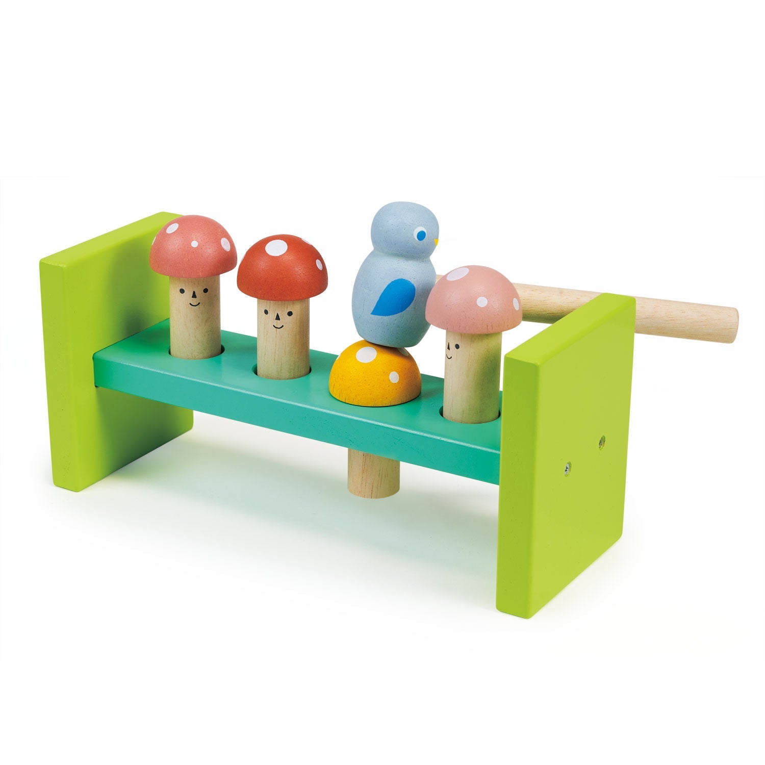 Woodland Hammer Toy - Mentari - Sustainable Wooden Toys Made in Indonesia - Eco-Friendly Play